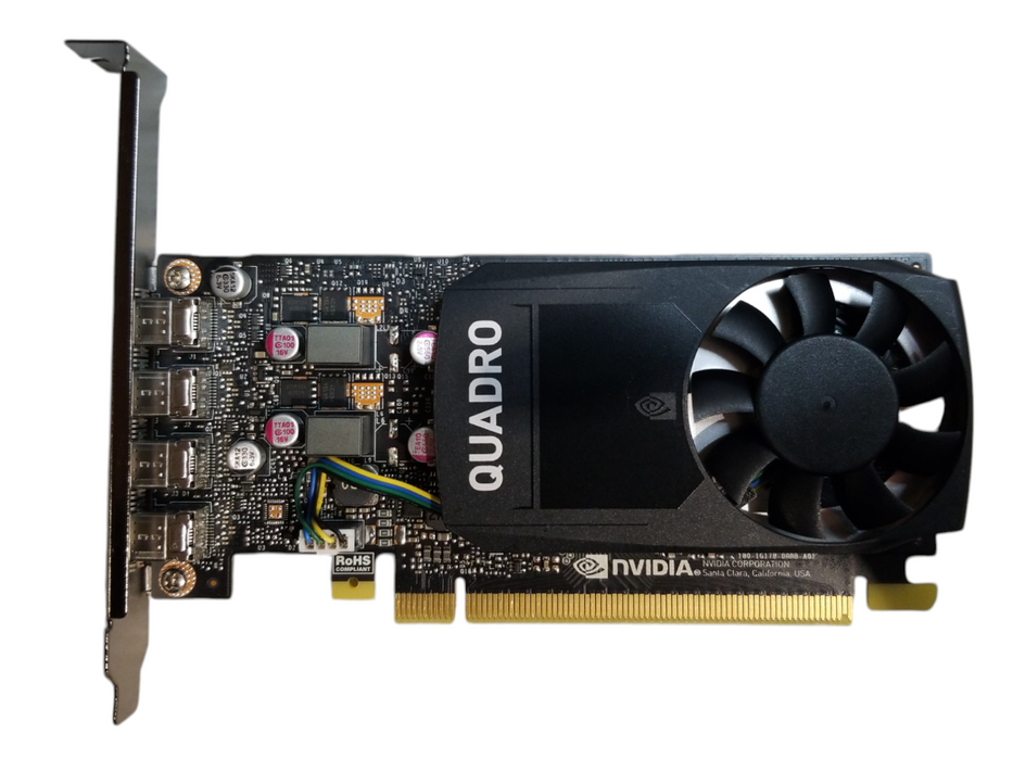 NVIDIA Quadro P1000 4GB DDR5 Graphics Card Full Bracket Q