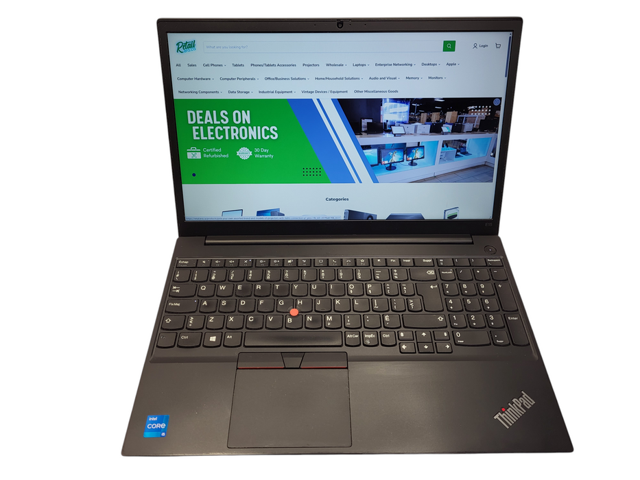 Lenovo ThinkPad E15 | Intel Core i5-1135G7, 8GB DDR4, 256GB NVMe  $ Lap200
