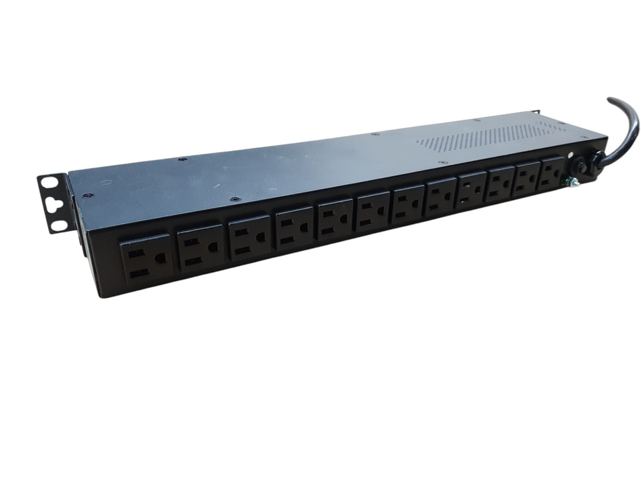 TRIPP LITE PDUMH15 PDU 12A 120V Outlet Rack Mount, 12 OUTLETS