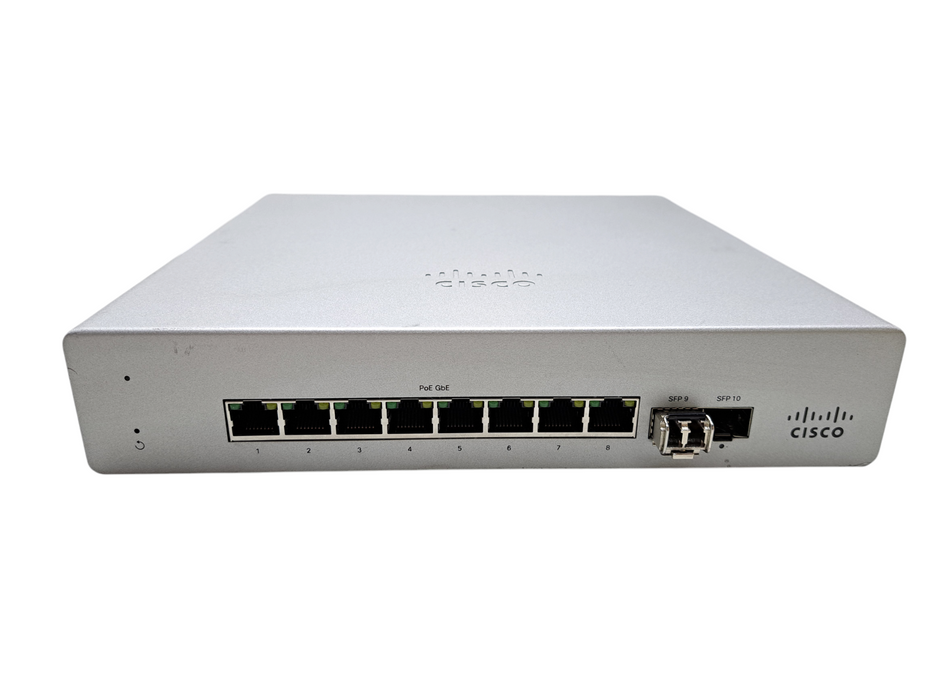 Cisco Meraki MS120-8FP-HW | 8-Port Gigabit PoE Managed Switch | UNCLAIMED