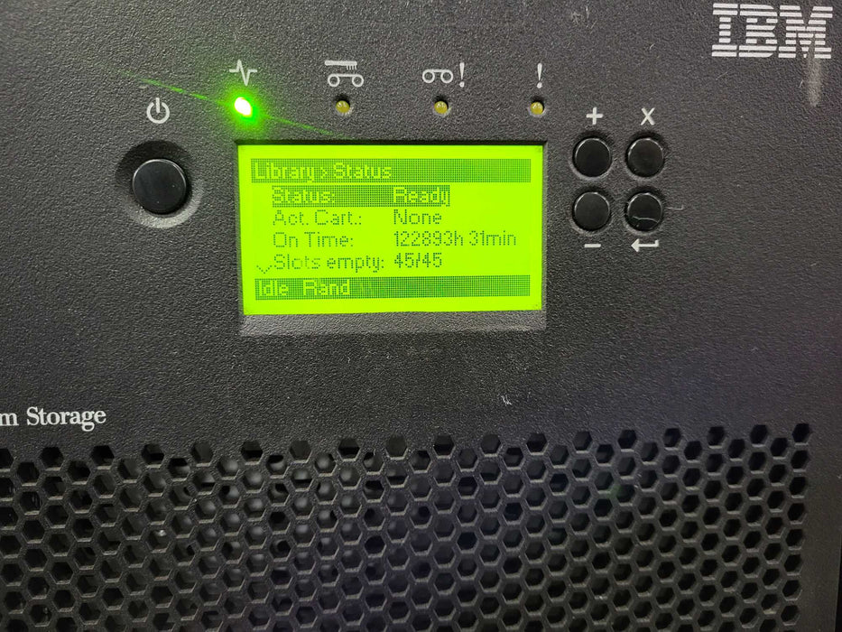 IBM TS3200 Tape Library 3573-L4U with 2 X LTO5 8GB FC DRIVES 00V673 $