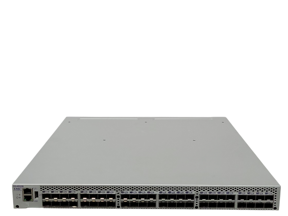 Brocade EMC2 DS-6510B Brocade 6510 48-Port 24-Port Active FC Switch, 2x PSU _