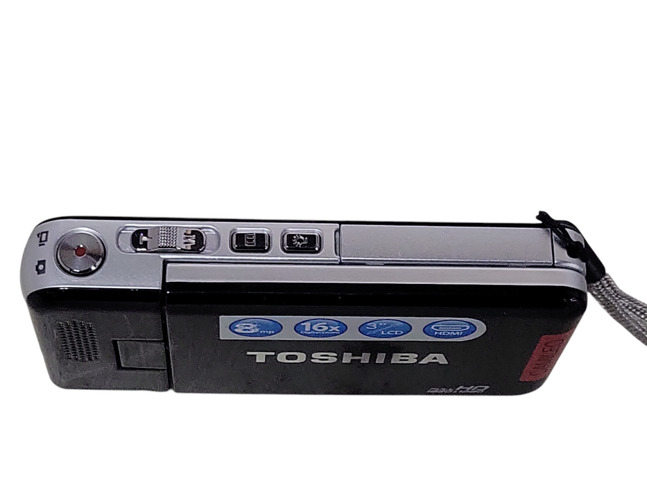 Toshiba Camileo S30 Pocket Camcorder w/ Power adapter and battery _