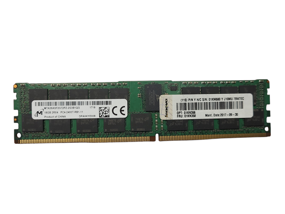 Micron 16GB PC4-2400T-R Server Memory Q$