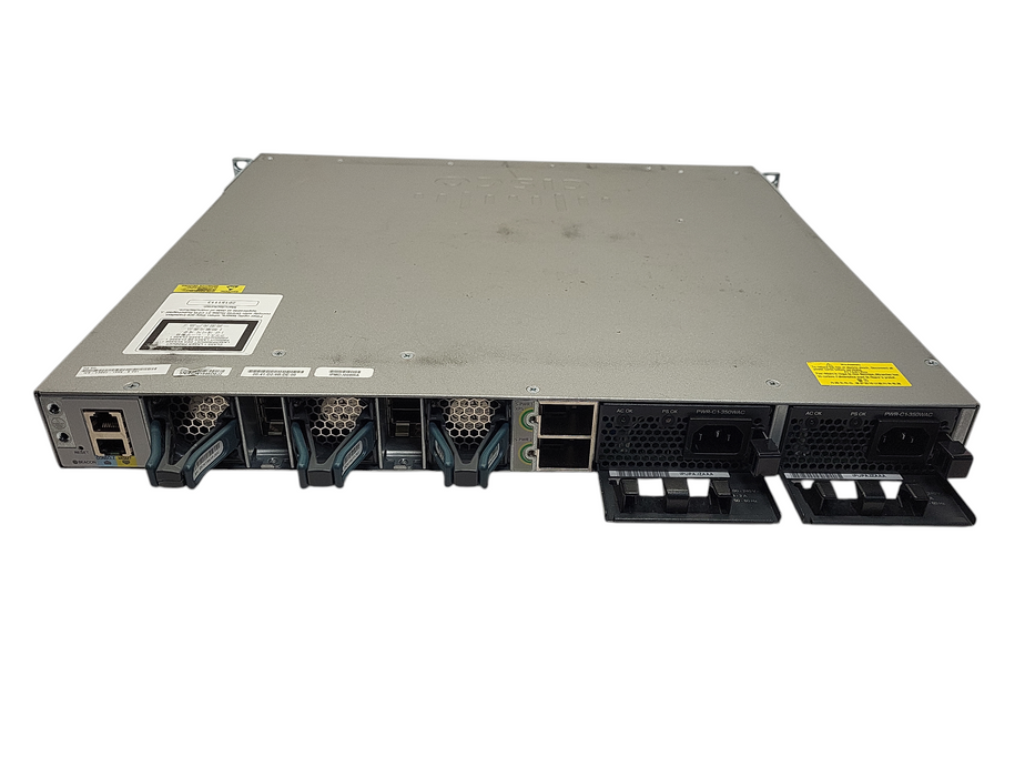 Cisco WS-C3850-12XS-S | 12-Port 10G SFP+ IP Base Switch | 2x 350W PSU $