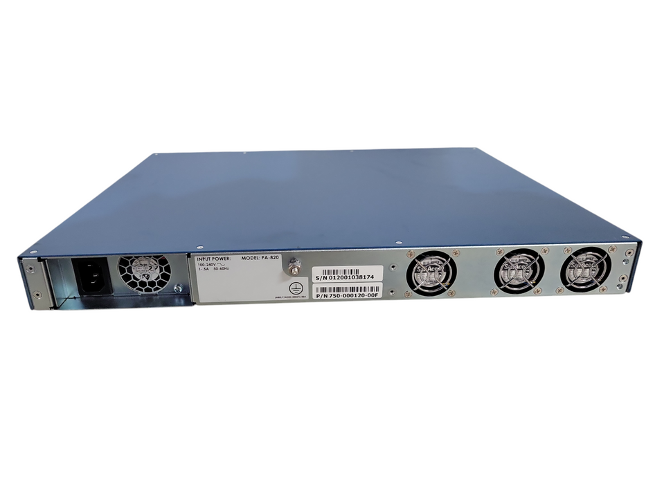 Palo Alto Networks PA-820 Network Security Appliance Firewall READ !