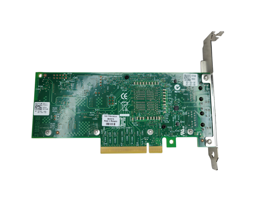 INTEL DELL X540-T2 CONVERGED Dual Port 10Gb Ethernet Network ADAPTER K7H46  %