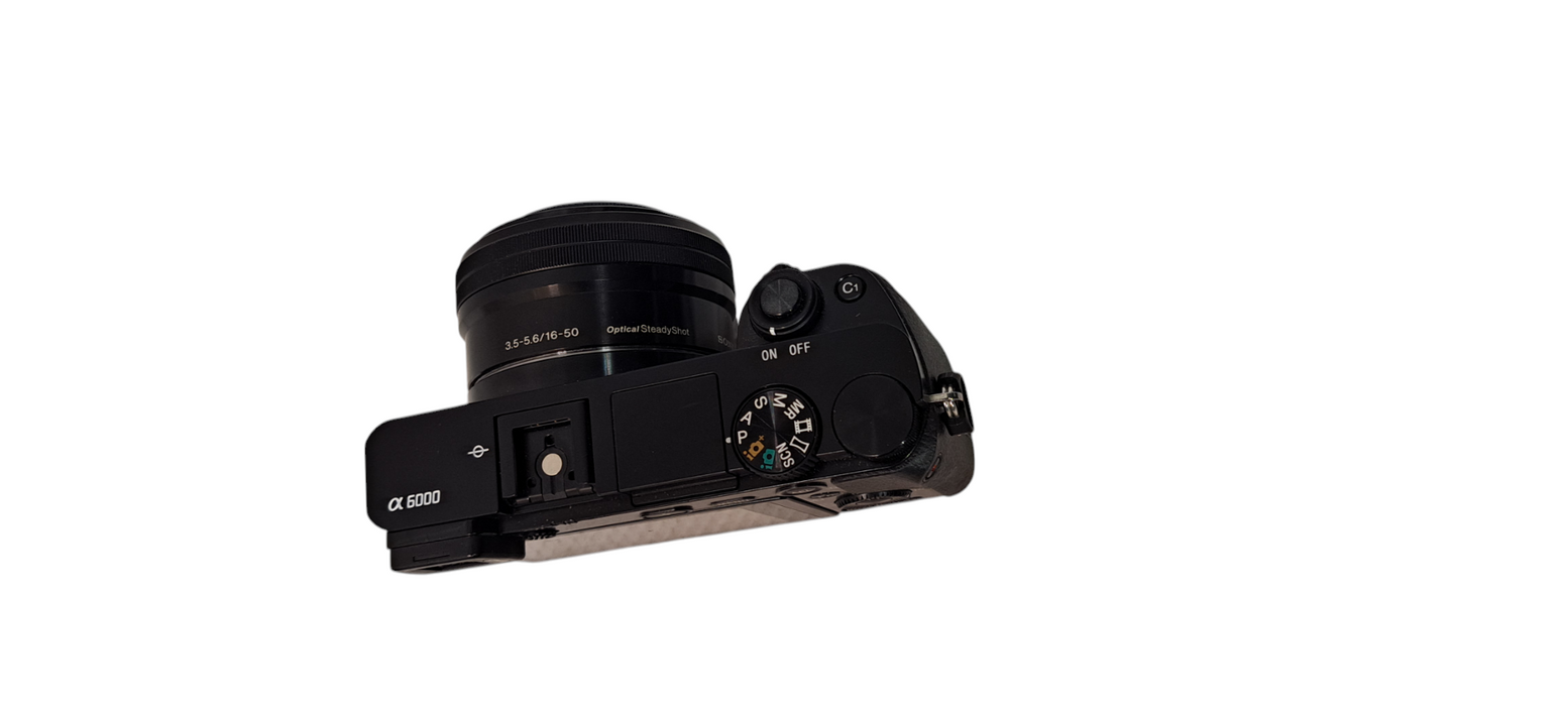 Sony Alpha A6000 ILCE-6000 24.3MP Digital Camera W/ Lens |READ