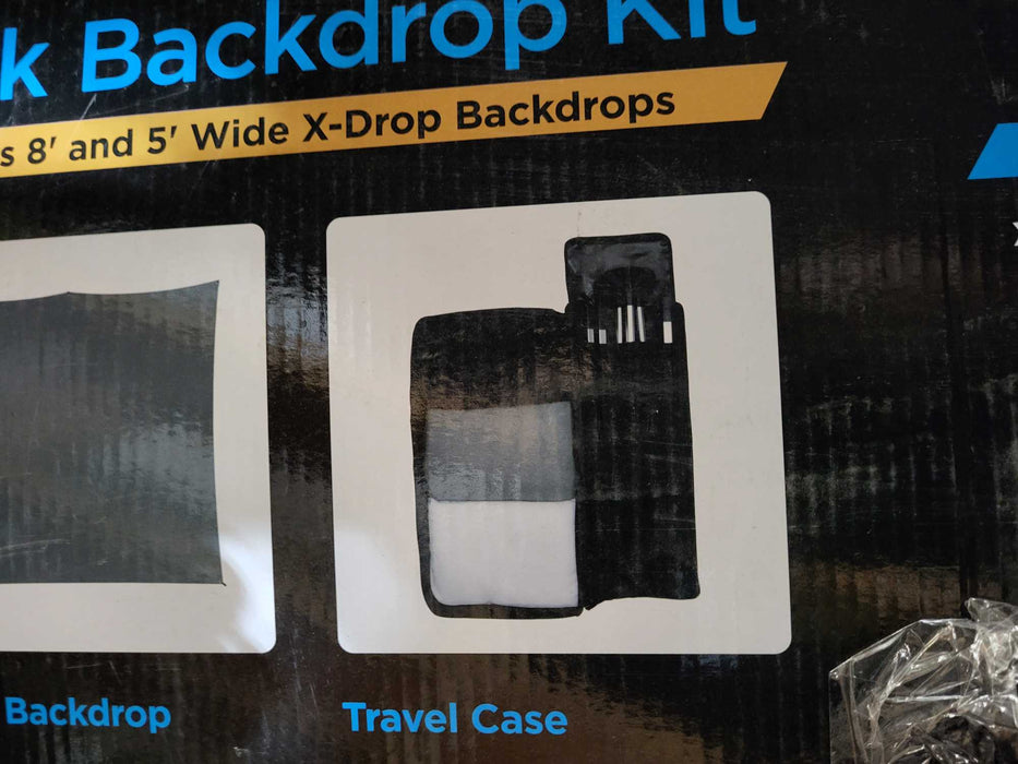 Westcott X-Drop Pro 3-Pack Backdrop Kit (8x8) $