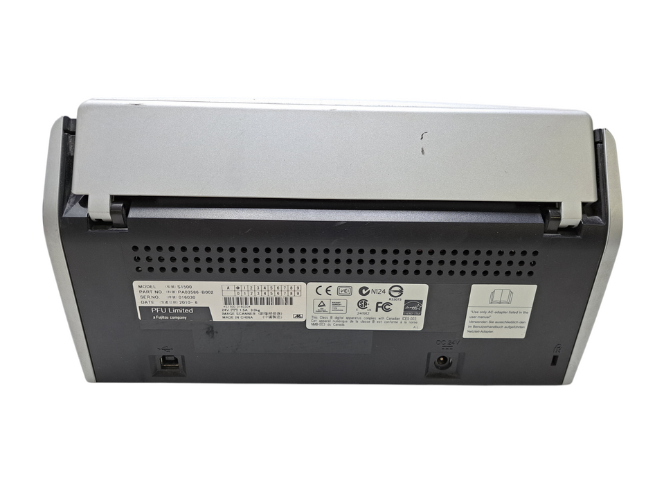 Fujitsu ScanSnap S1500 PA03586-B012 Document Scanner w/ PWR & USB Cable )