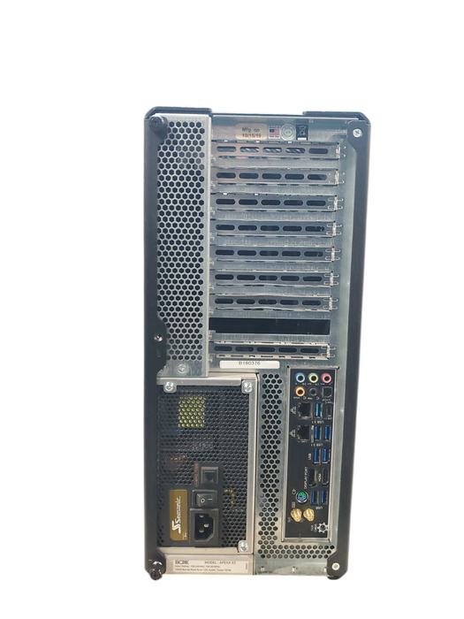 BOXX APEXX S3 i7-9700K 3.6GHZ 16GB RAM NO- GPU/SSD/OS DESKTOP TWR