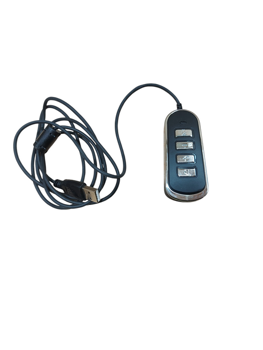 MPOW RJ9 to USB Audio Adapter Headphone Conversion Line w Control Box