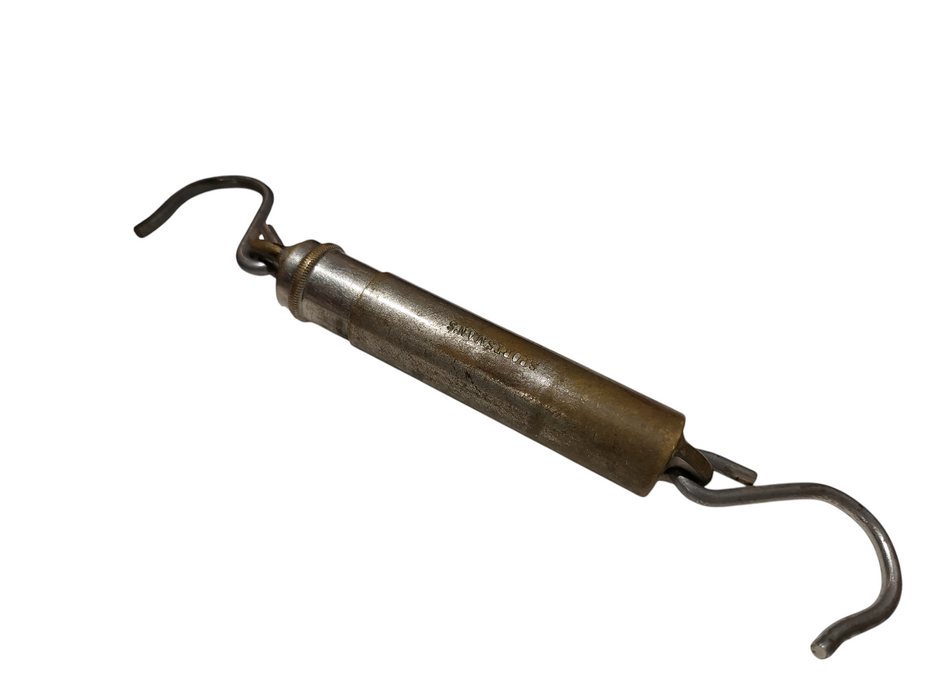 Old Sportsman Fish Scale 15-LBS Max Brass ( WW1 )Era  Pat.-Feb.13th 1912  =