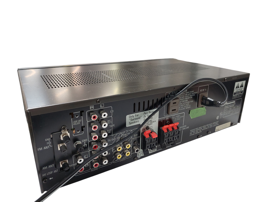 Panasonic AV Control Stereo Receiver Model: SA-HT220 =