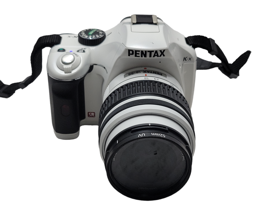 Pentax K-x 12.3MP Digital Camera 18-55 52mm UV _