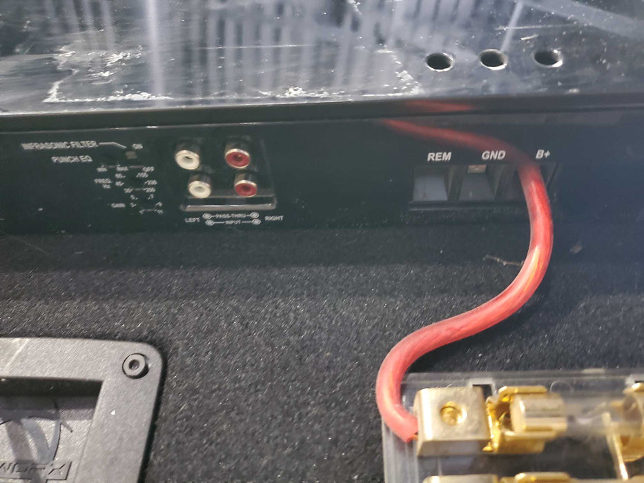 2x Rockford Fosgate 3P | Punch p1000x1bd  in Bassworx Enclosure READ