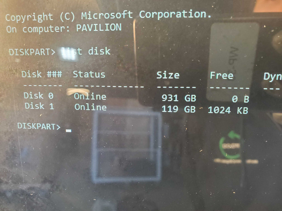 HP PAVILION 24-R149 AMD RYZEN 5 2500U- 8GB RAM, 128GB SSD+1TB HDD