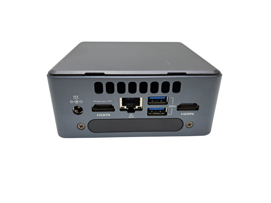 Intel NUC7i3DNH Mini PC | Intel Core i3-7100U CPU, 8GB DDR4, 128GB SSD )
