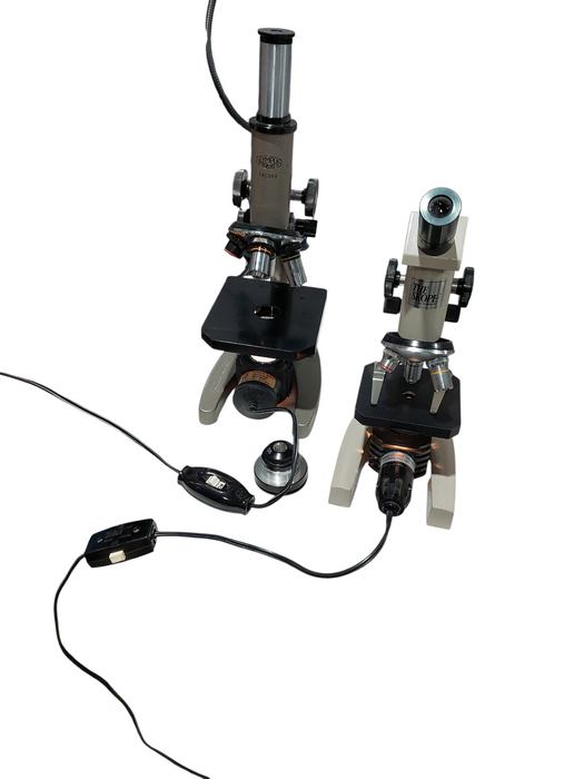 Bundle of 2 Microscopes Olympus HSC Tokyo , The Skope  =