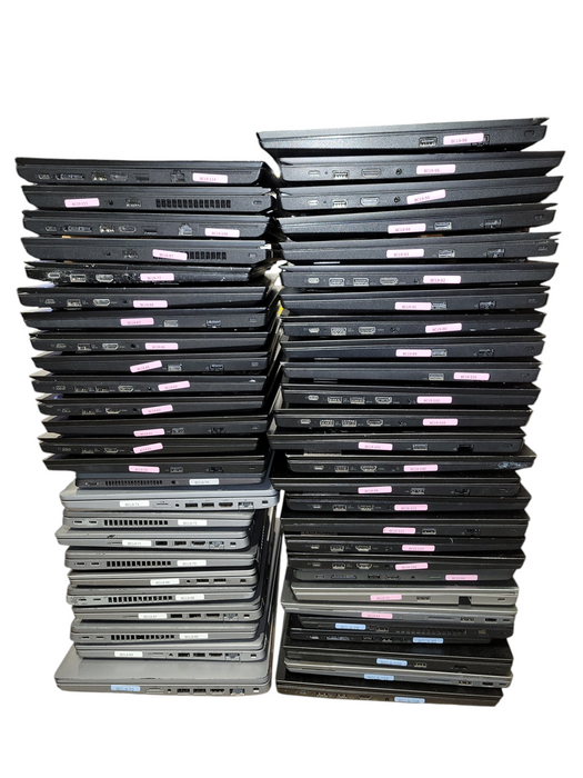 Lot 52x B/C-Grade Dell/Lenovo 10-11Gen Laptops (BCL9-02)