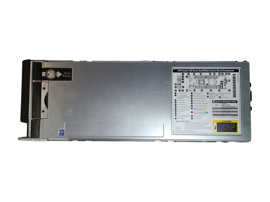 HP ProLiant BL460c Gen8 G8 Blade Server 2x E5-2640 2.50GHz, 48GB RAM, No HDD