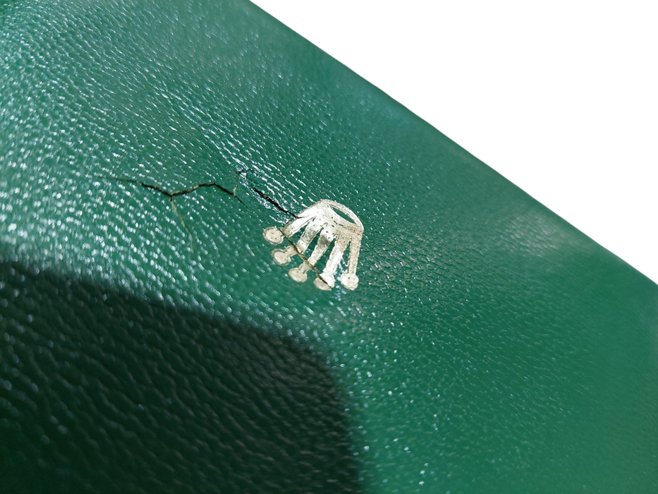 Vintage Empty Rolex Box ,Oyster - Tags 1993 ,with Certificate 1601 Roly  =