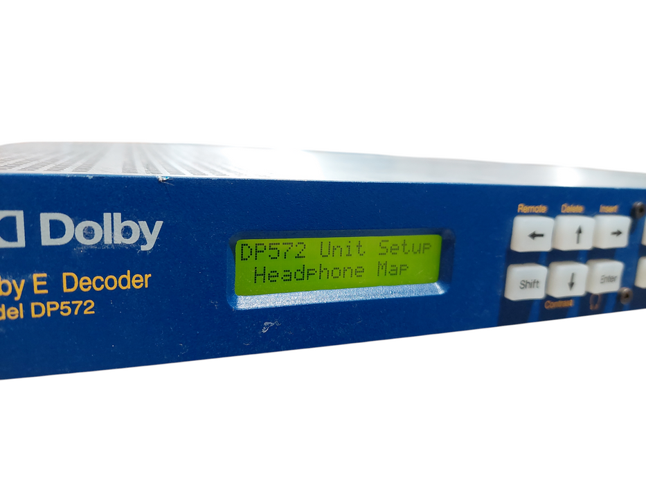 Dolby E Decoder Model: DP572 Multi Channel Audio Distribution Q=