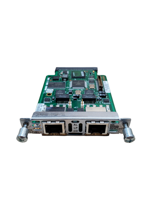 Cisco VWIC2-2MFT-T1/E1 2-Port Multiflex Voice/WAN Interface Card