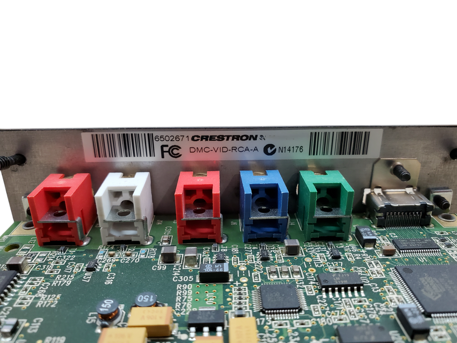 Crestron DMC-VID-RCA-A Analog Video and Audio Input Card