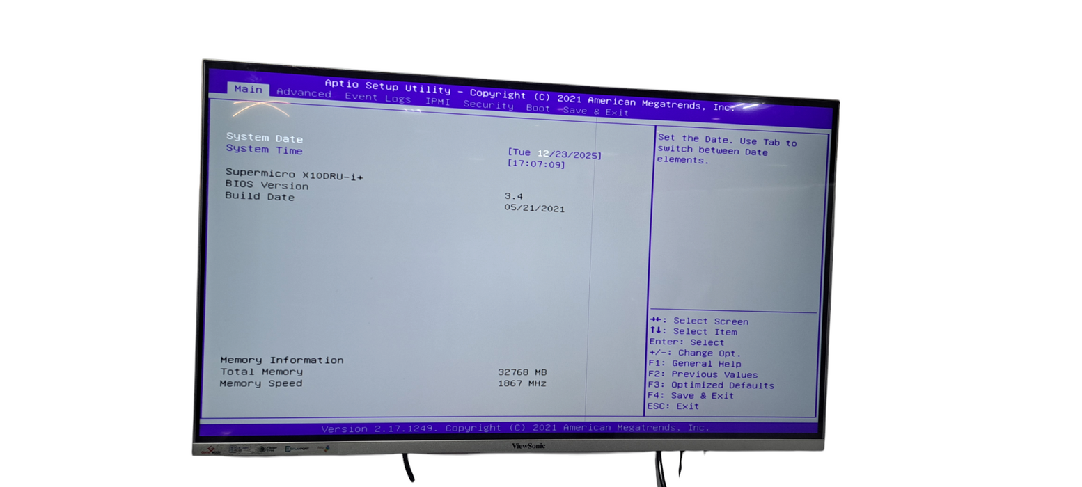 Supermicro X10DRU-i+ 2x Xeon E5-2630 v3 CPU|32GB DDR4|2x750 PSU|No HDD
