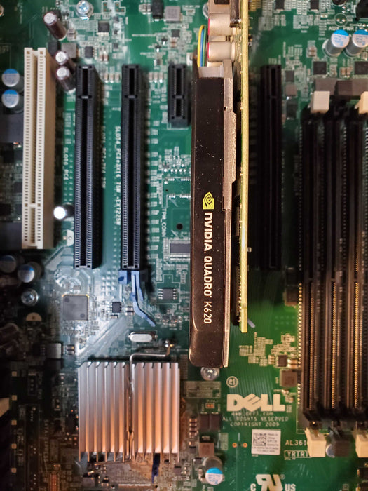 DELL PRECISION TOWER 5810 XEON E5-1620 v4 3.5GHz 16GB RAM nVIDIA K620 NO HDD