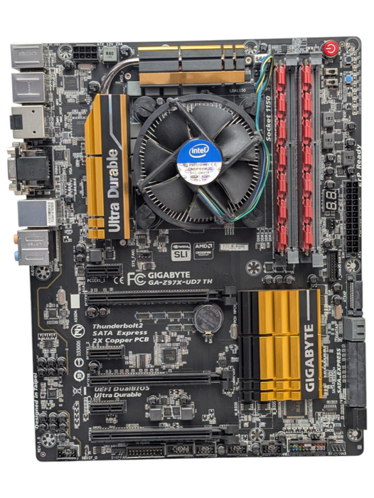 GIGABYTE GA-Z97X-UD7 TH Intel Motherboard Core i5-4590 16GB RAM  -