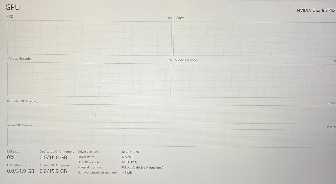 Dell Precision 7730 4K XEON E-2176M QUADRO P5200 16GB GPU 32GB 512SSD READ!  Lap200