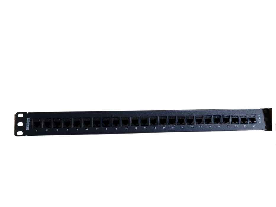 Belden AX103114 KeyConnect 24-Port Patch Panel 1U - NEW OPEN BOX 2 Pack