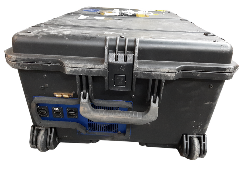 Industrial Rugged Mobile/Travel Enclosure, 1U, HDMI, RJ45, w/ 6 port PDU