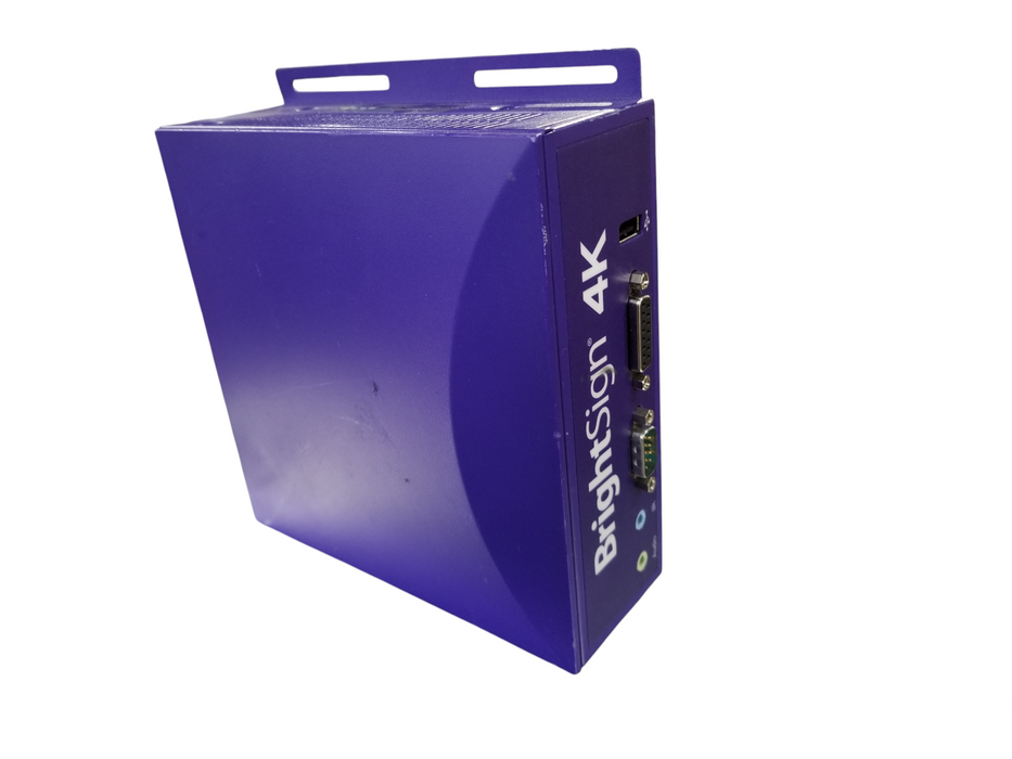 Brightsign 4K Digital Signage Media Player Purple 4K1142-WW  Q
