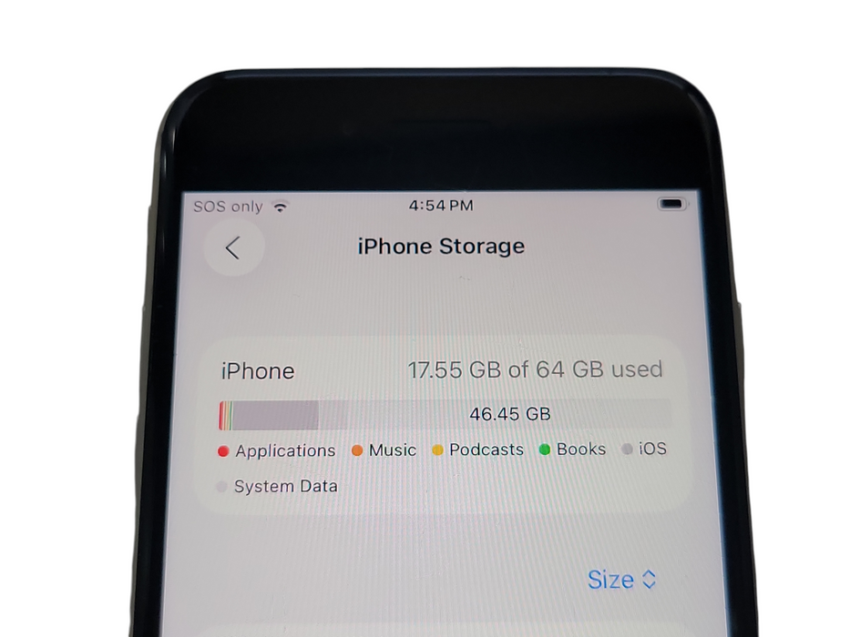 Apple iPhone SE 3 - 64GB - Starlight [A2595] (