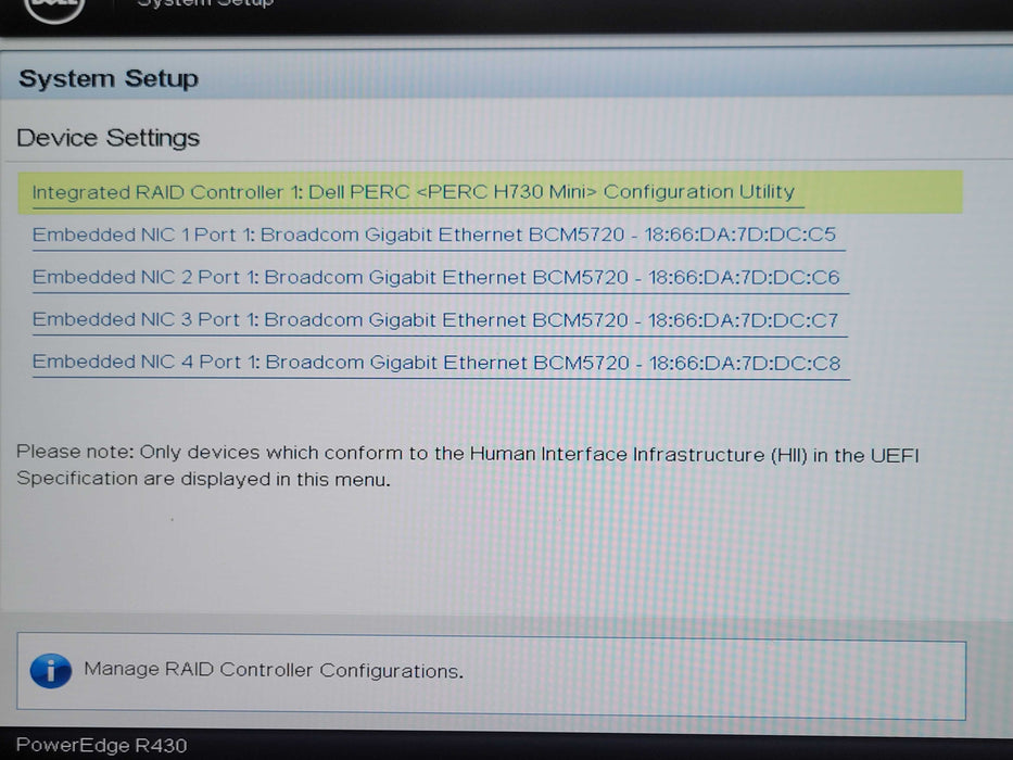 Dell PE R430 1U, 2x Xeon E5-2650v4, 32GB DDR4, H730 Mini, 2x 2TB SAS 2x PSU _