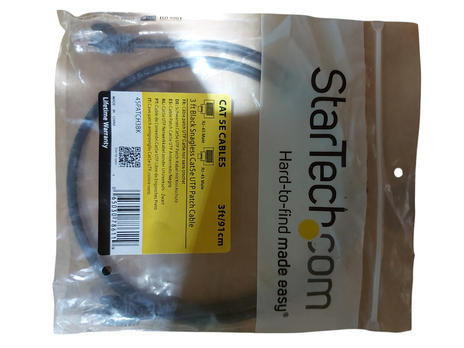 Lot 22x Assorted Ethernet & USB Cables (Cat5e, Cat6, Cat6A, Mini USB)