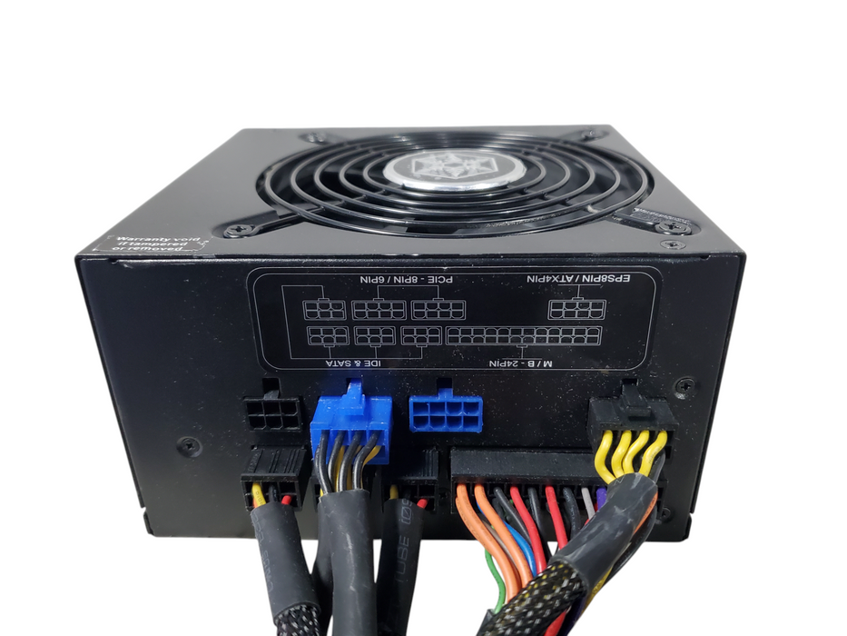Silver Stone SST-ST60F-PS Power Supply 600W 80 Plus SILVER - Black