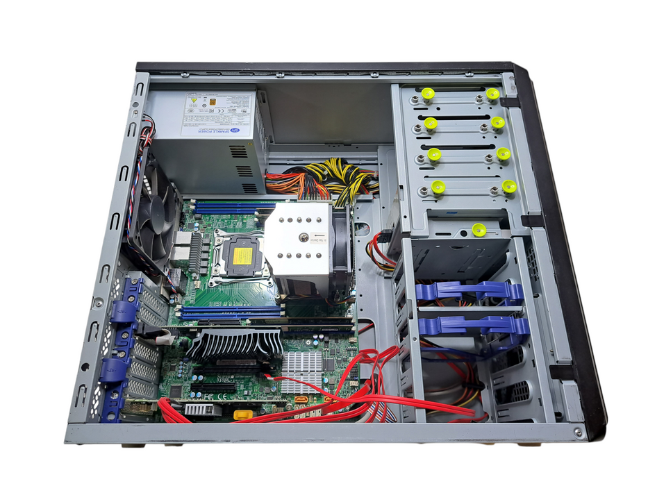 Supermicro X10DAL-i Workstation | Xeon E5-2620 v4, 32GB DDR4, 9260-4i, EN210 )
