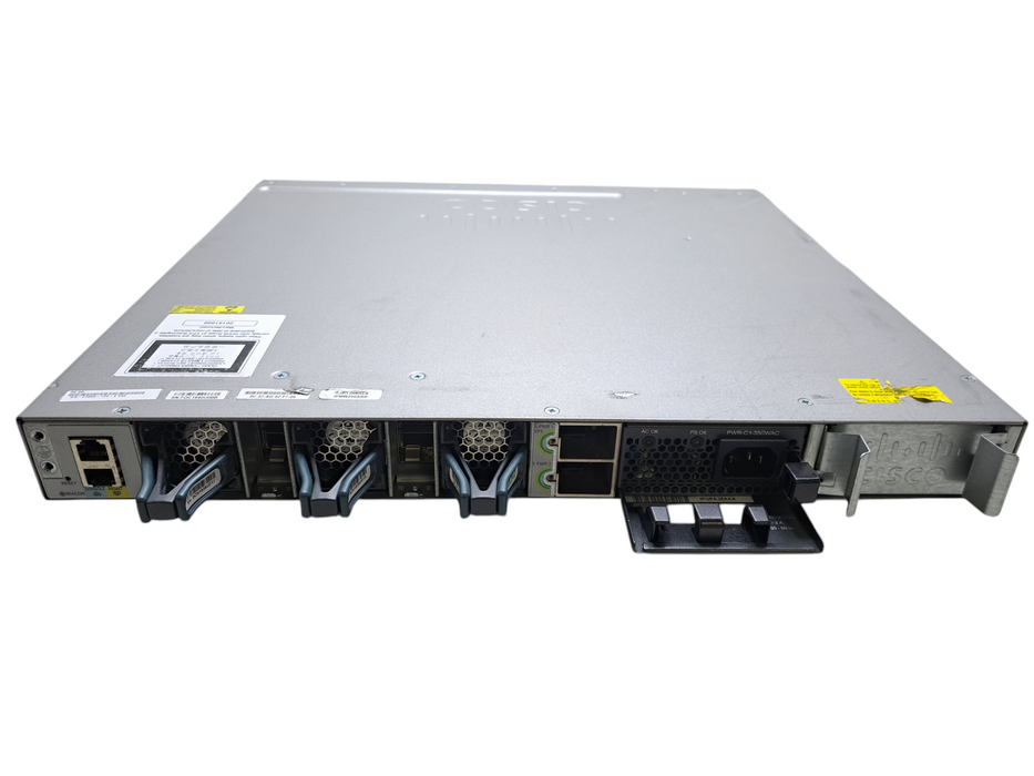Cisco WS-C3850-12S-E | 12-Port 1GbE SFP Switch w/ 1x 350W PSU )