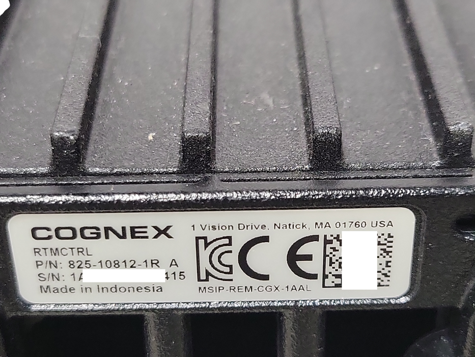Cognex RTMCTRL 825-10812-1R 1AAL Real-Time Monitoring controller 256GB SD C _