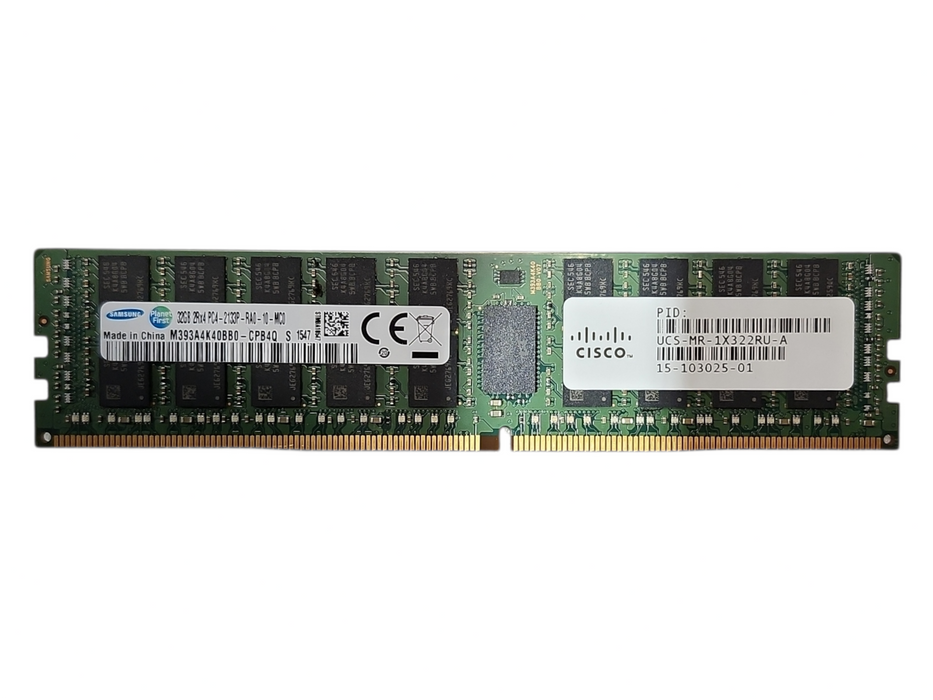 Samsung 32GB DDR4-2133 ECC RDIMM Server Memory, CN M393A4K40BB0-CPB Q