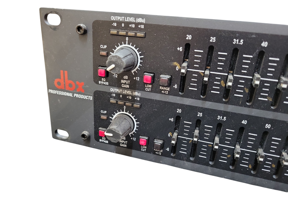 DBX 231 Graphic Equalizer 2 Channel REAG !