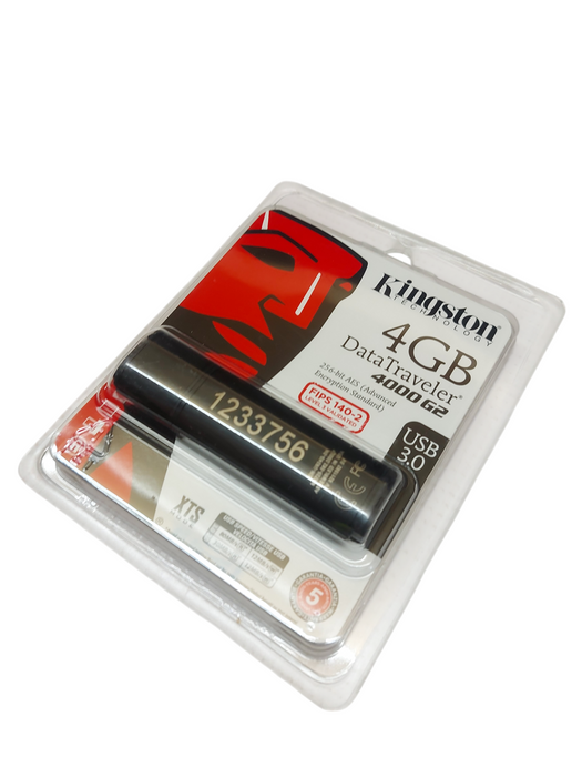 Lot 5x Kingston 4GB Data Traveler 4000 G2 USB 3.0