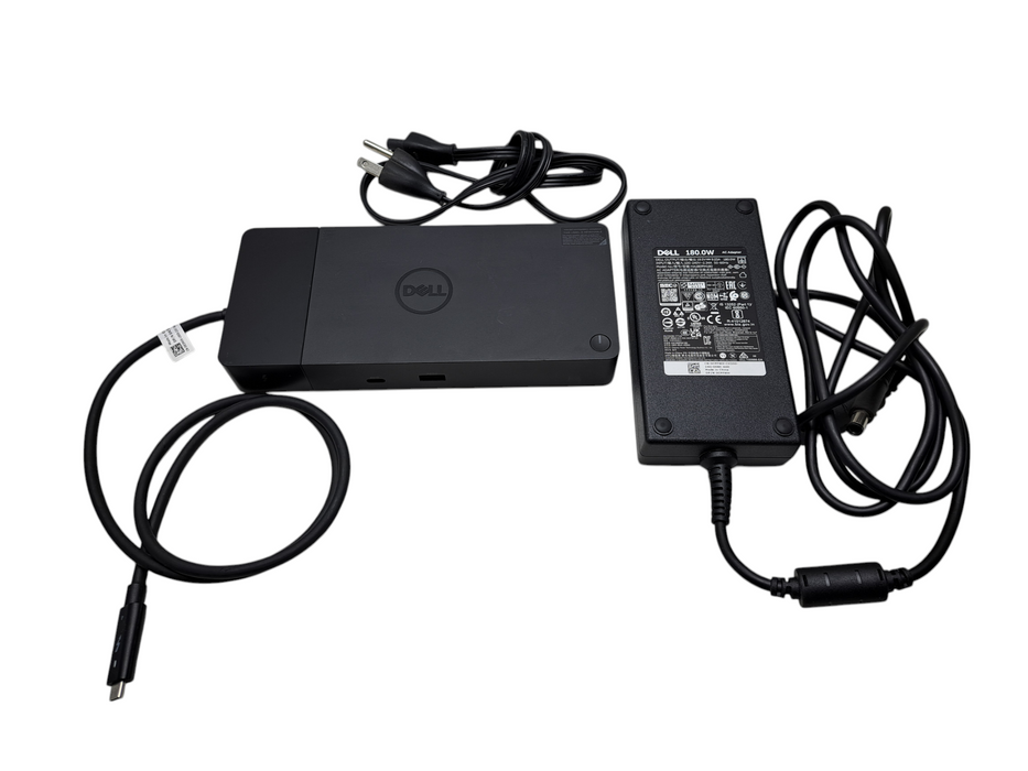 Dell WD22TB4 Thunderbolt 4 Docking Station w/ 180W Adapter | TESTED )