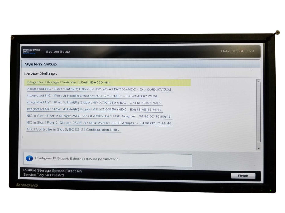 Dell R740xd Direct RN 2x Xeon Silver 4110, 32GB DDR4 HBA330 Mini, No HDDs