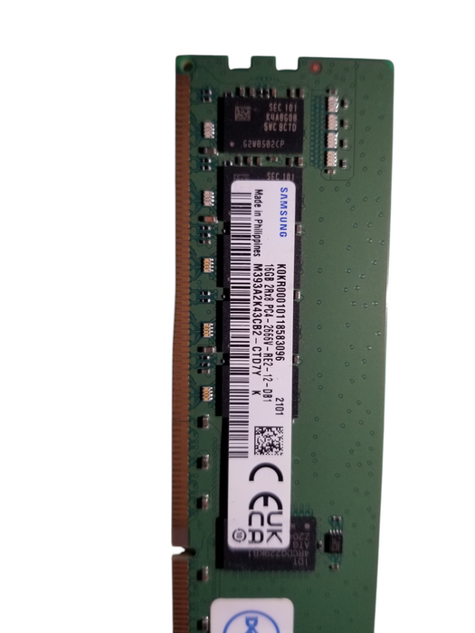 Samsung 16GB 2RX4 PC4-2666V-RE2-12-DB1 DDR4 Server RAM Q