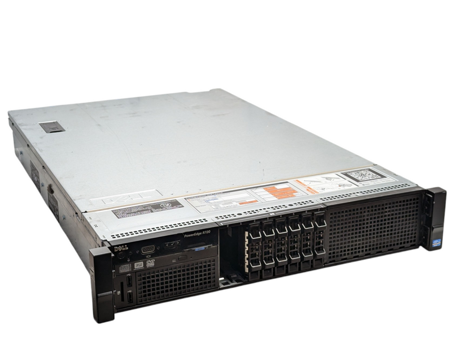 Dell PowerEdge R720 2U 2x Intel Xeon E5-2660 0 @ 2.20Ghz 256GB RAM H710P mini Q-